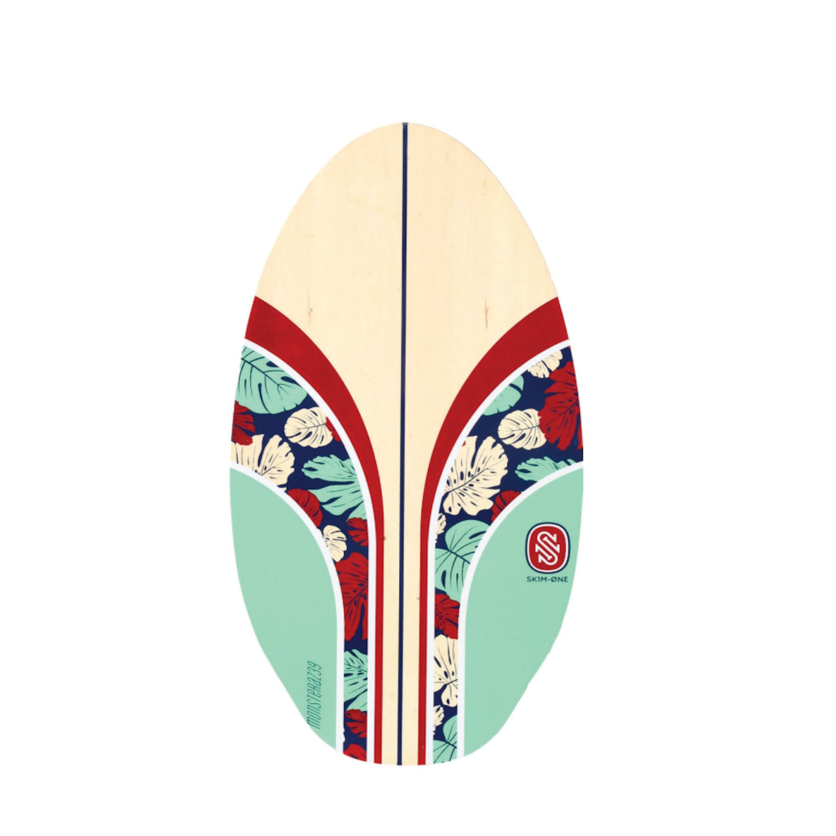 Skimboard SkimOne wood Monsteraz 99 x 52 Green