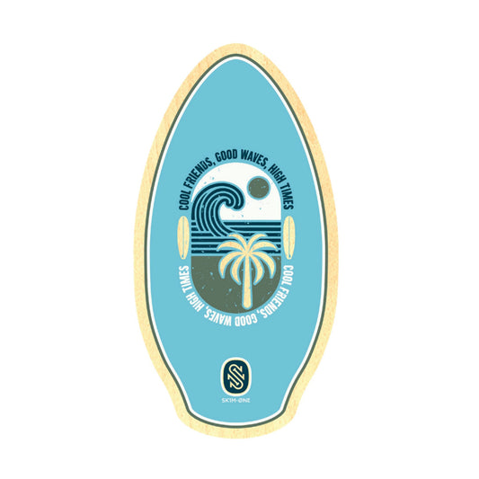 Skimboard SkimOne wood High Times 105 x 53 White
