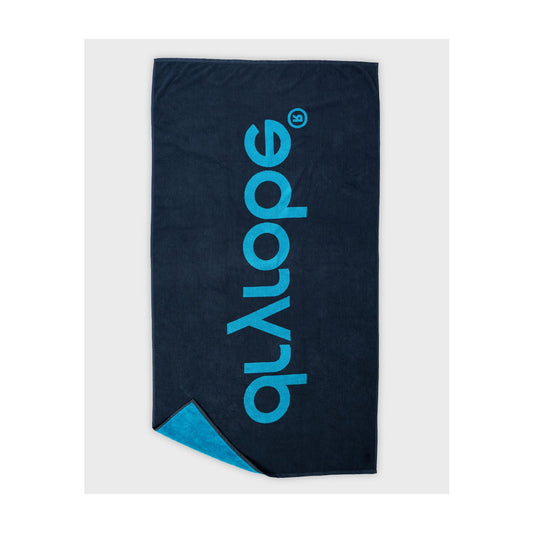 DRYROBE beach towel Blue Charcoal Grey