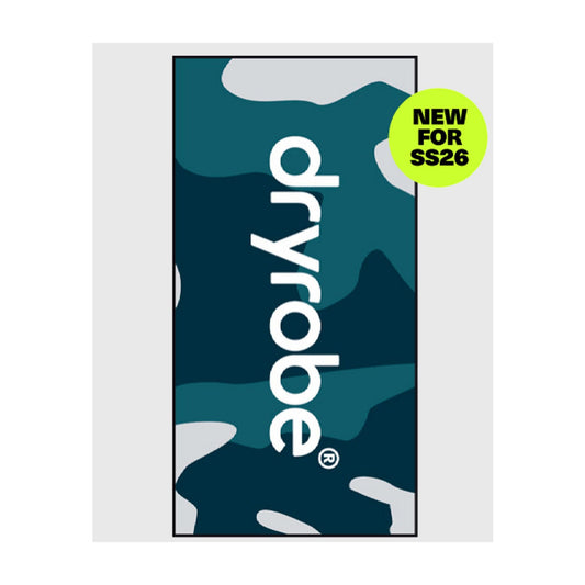 DRYROBE beach towel Blau Schwarz Camo