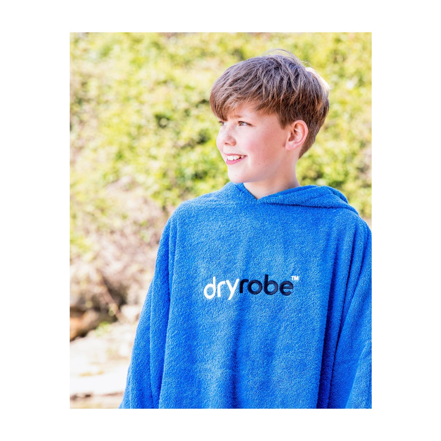 DRYROBE towel coat Bio KIDS Blue 10-13
