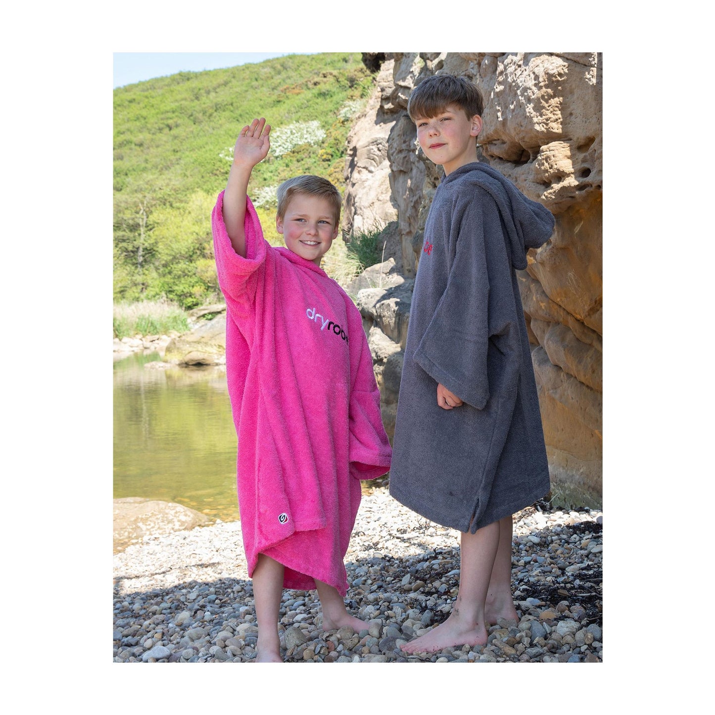 DRYROBE Handtuchmantel Bio KIDS
