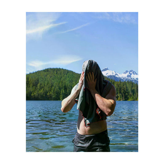 DRYROBE Microfiber Towel Black