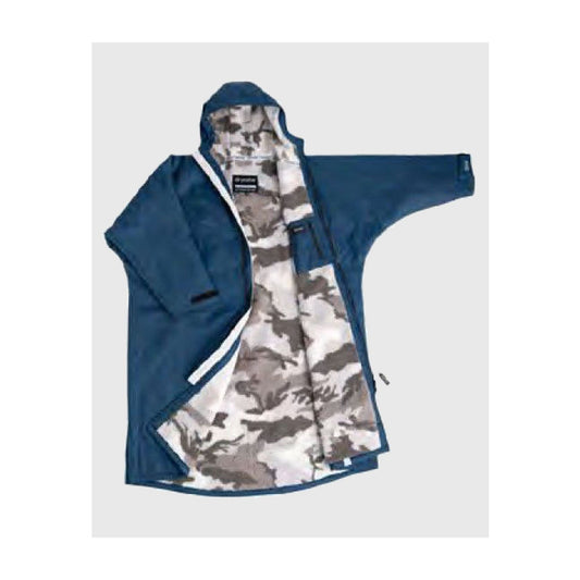 DRYROBE Advance Long Sleeve Blue Sand Camo XL Blau Adult