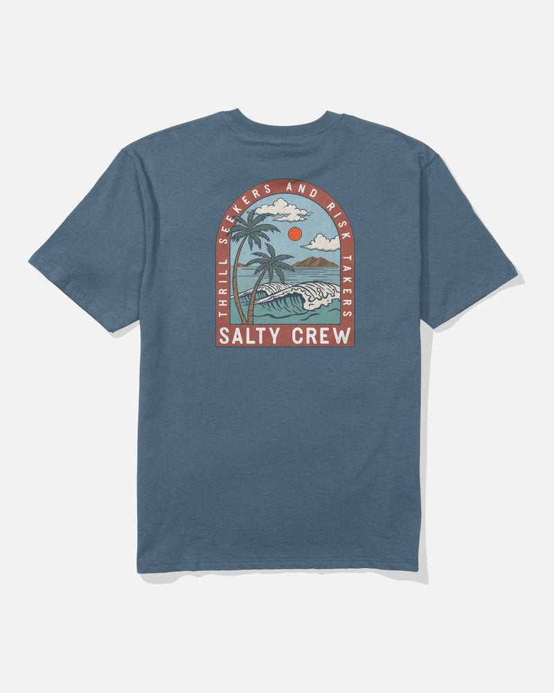 Salty Crew Archway Classic Tee Slate