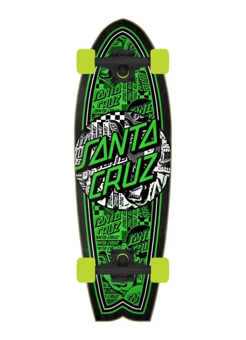 Santa Cruz Flier Collage Dot Cruiser-Komplett