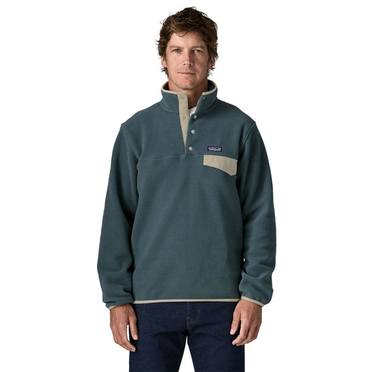 Patagonia LW Synch Snap-T Sweatshirt Stone Blue