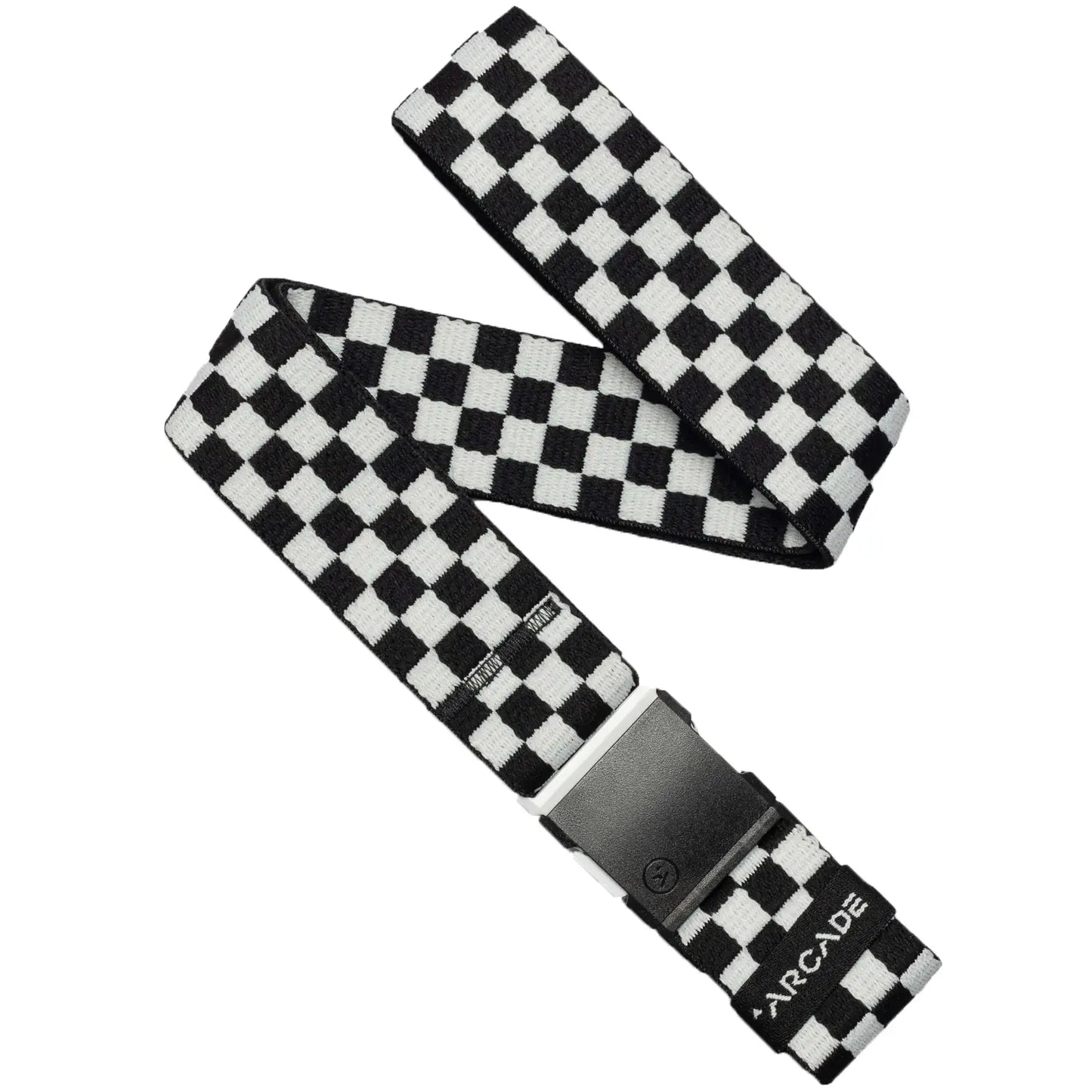 Arcade Check Belt Black / Glacial