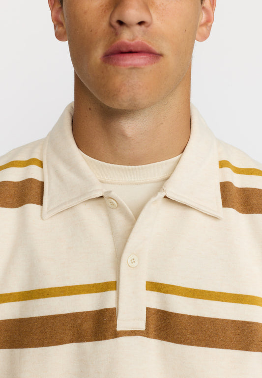Revolution Loose Polo Sweatshirt Braun