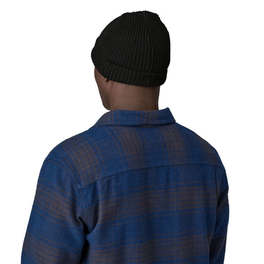 Patagonia Fishermans Rolled Beanie Black