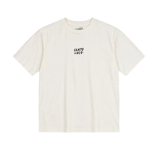 SantoLoco T-Shirt mit Stick-Logo