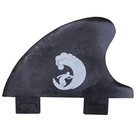Rebel X Driftwood Fin Rapid Fin FCS I - recyceltes Carbon Black