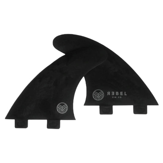 Rebel Seitenfinnen Set FCS I - recyceltes Carbon