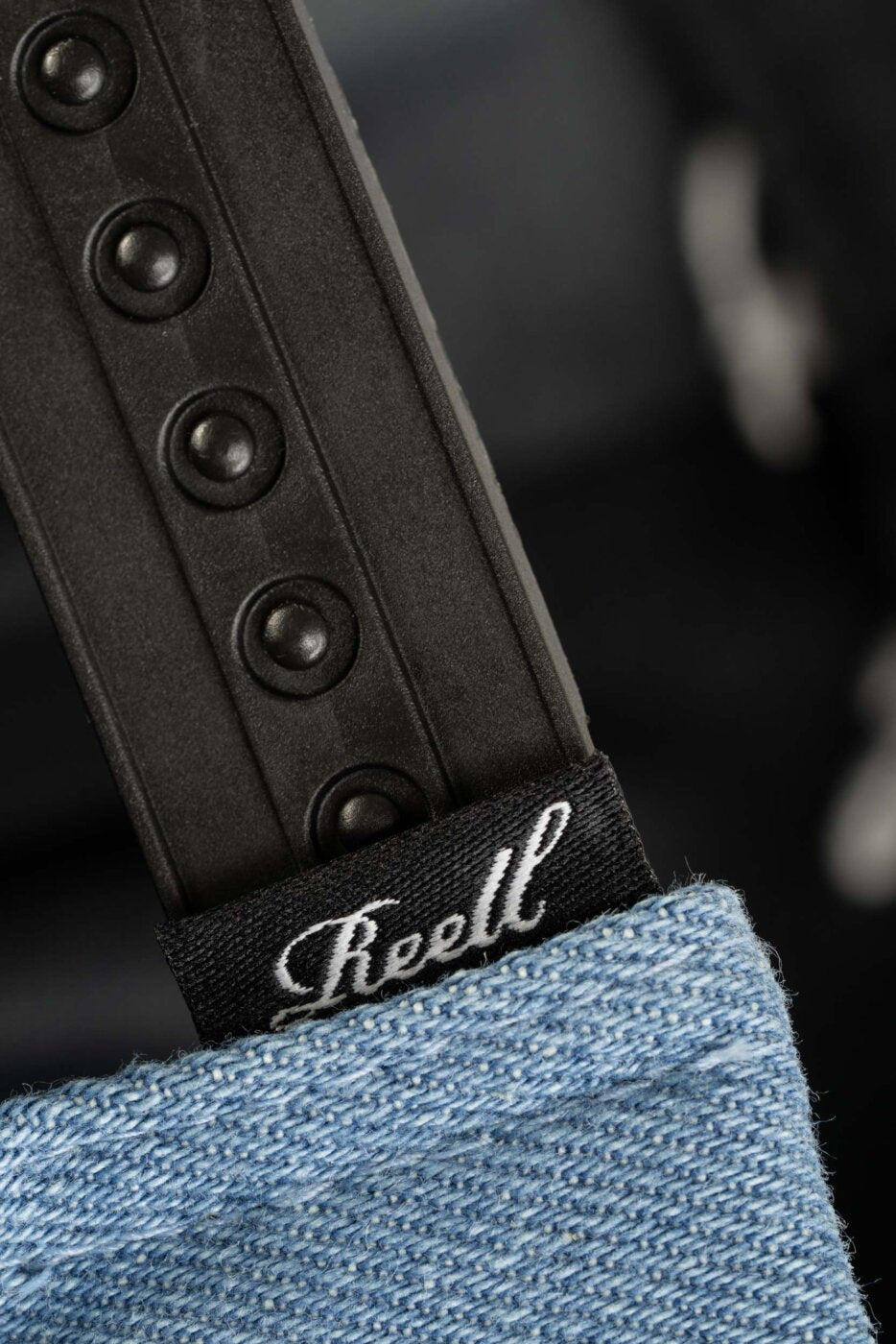Reell Single Script Cap Light Blue Denim