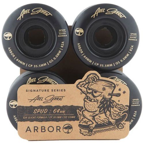Arbor Wheels Vice- Alex Serrat 78a Black - 69MM