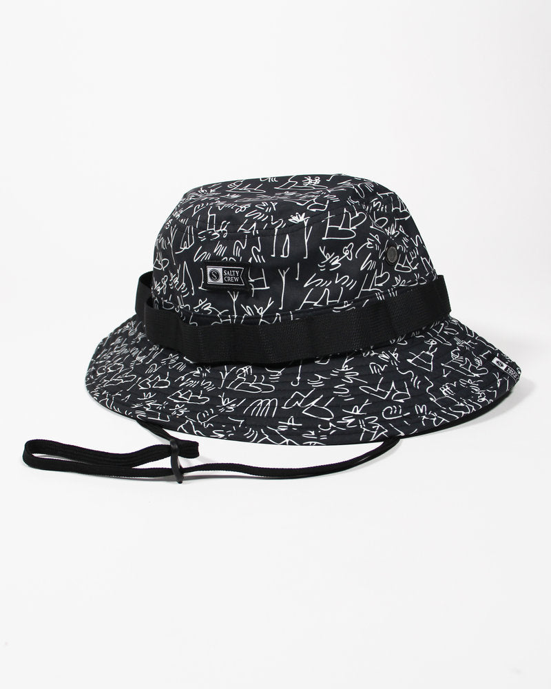 Salty Crew LB Bucker Hat Black