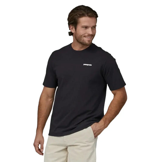 Patagonia M's P-6 Logo Responsibili T-Shirt Schwarz