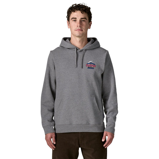 Patagonia Great Waves Uprisal Hoodie Glacier Gravel Heather