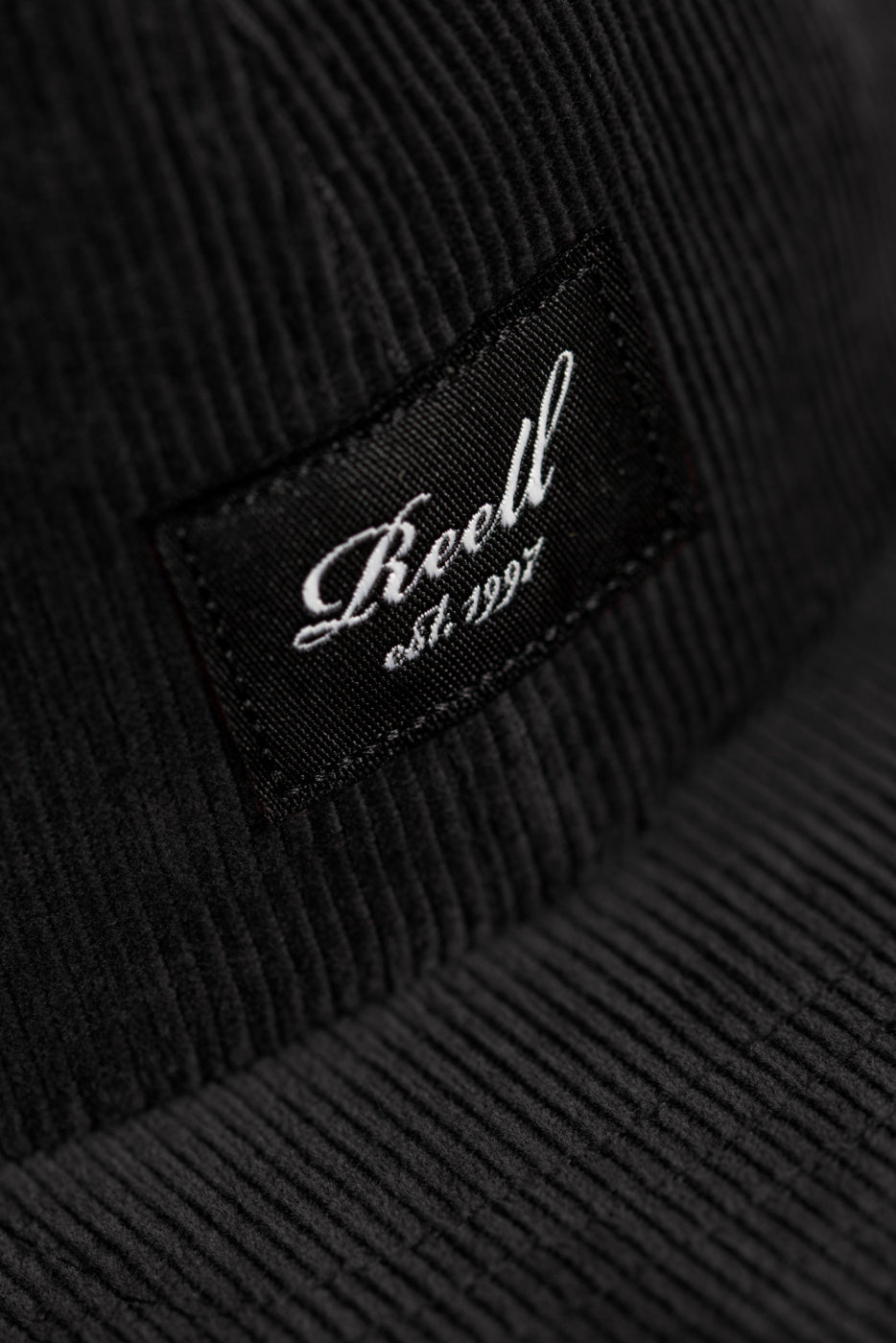 Reell Flat 6-Panel Cap Black Cord