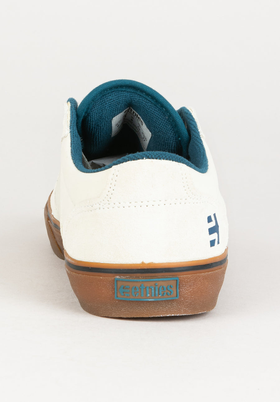 Etnies Barge LS Schuhe - White/Blue/Gum