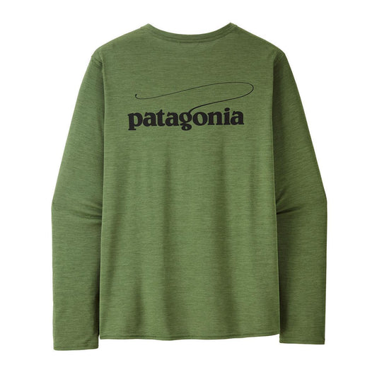 Patagonia M's Capilene Cool Daily Graphic Longsleeve Grün