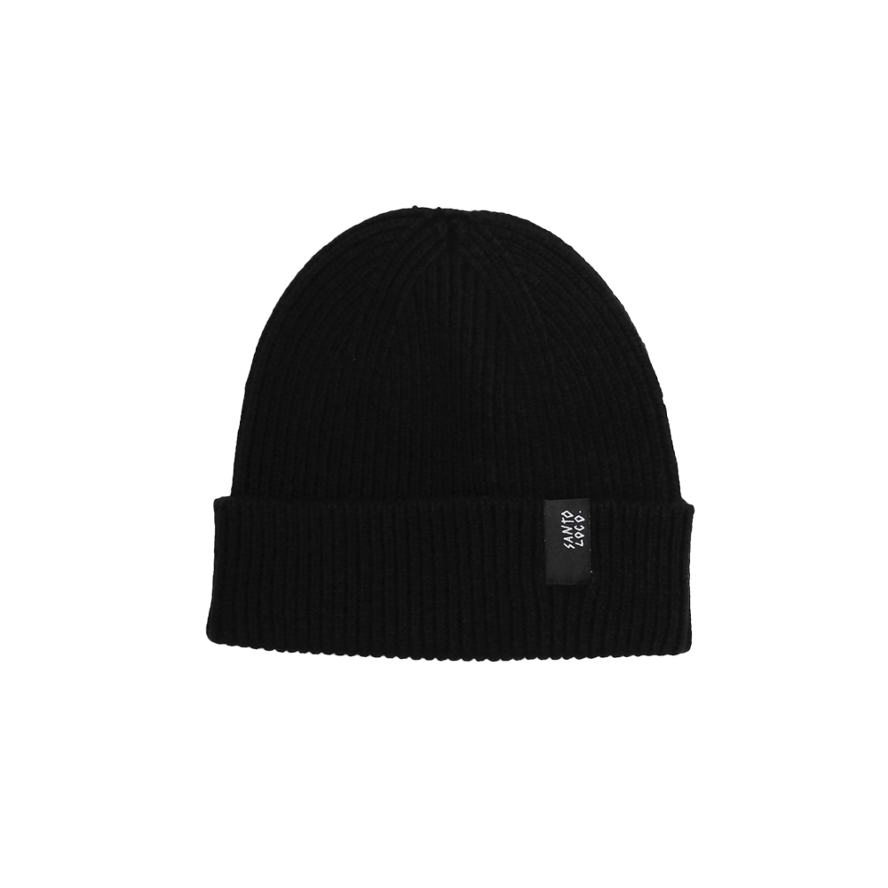 SantoLoco Gorro Beanie Black