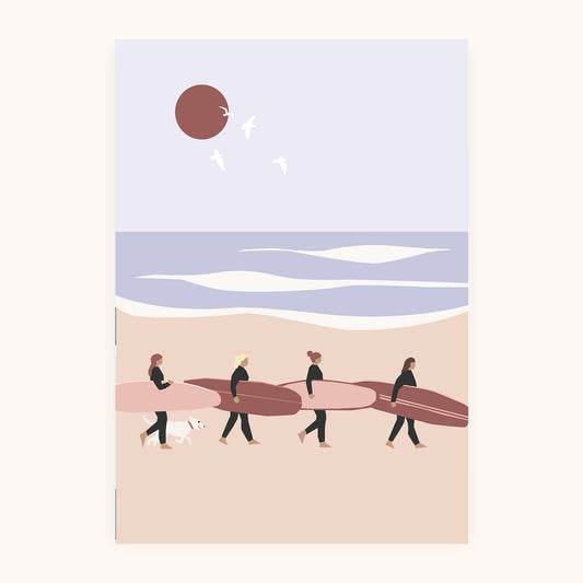 Lines & Lemons 4 Surfers Postcard
