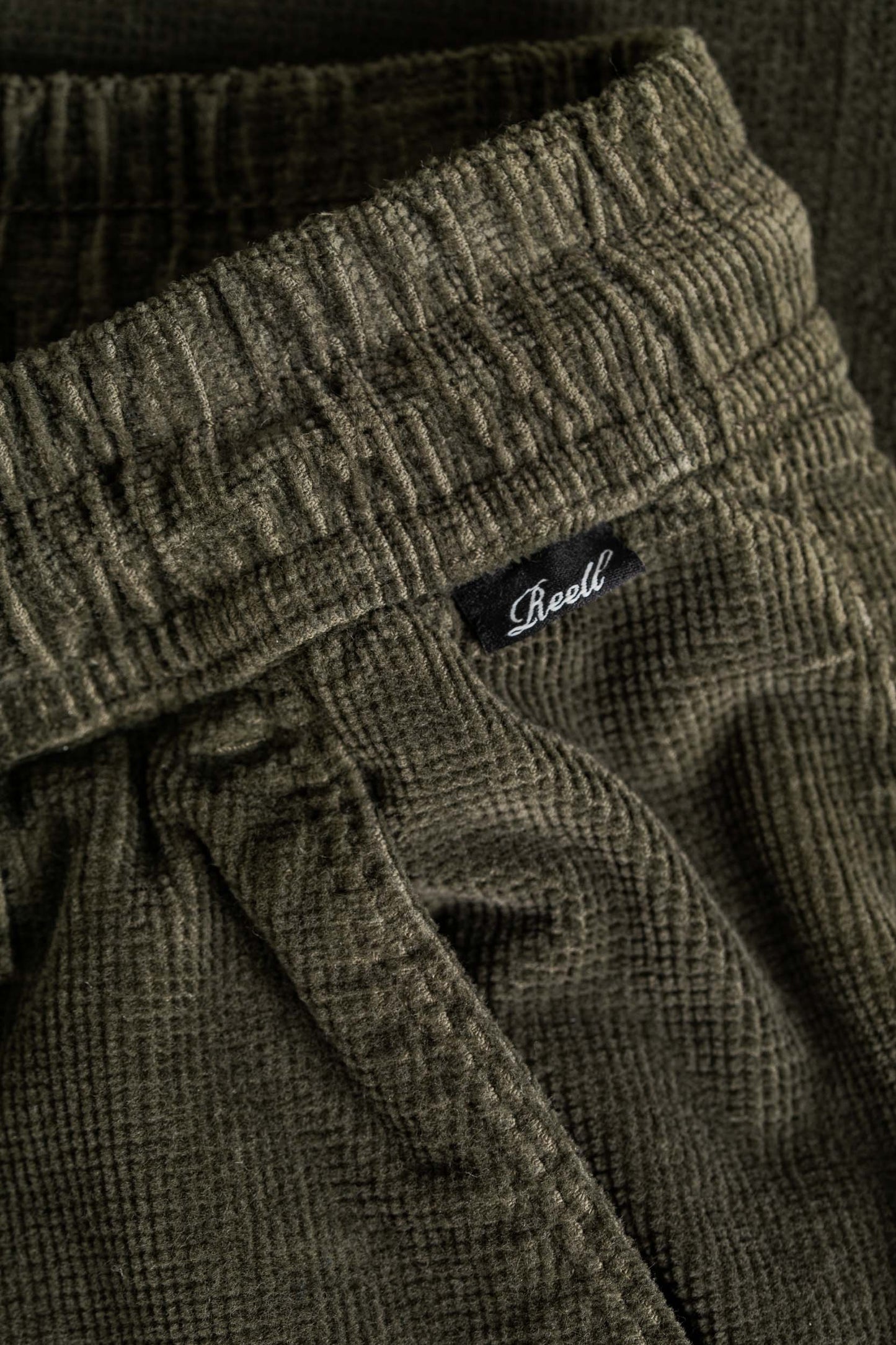 Reell Reflex Loose Chino Olive Square Cord