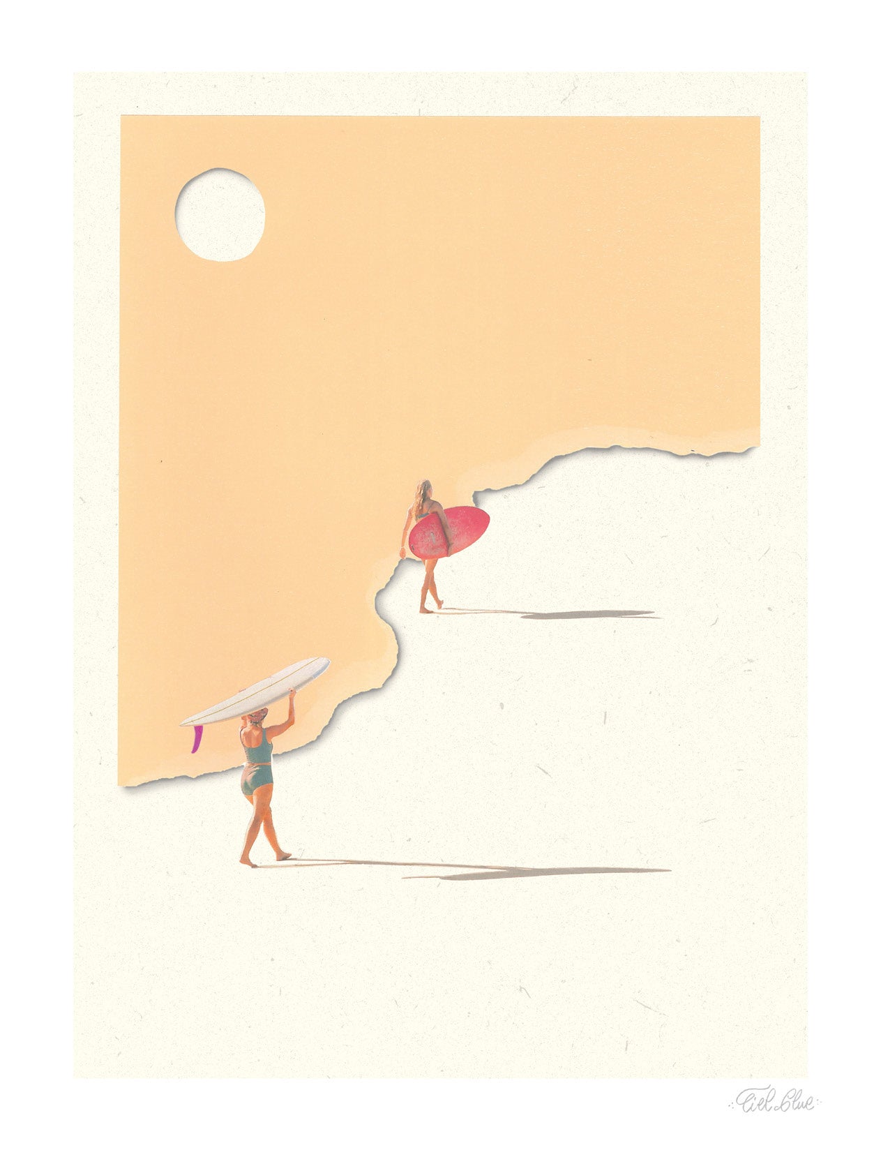 Print Ciel Glue "Pico da Mota" 30x40