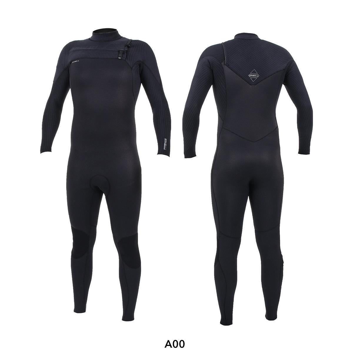 O'Neill Hyperfreak Chest Zip Full Wetsuit 3/2+ Black