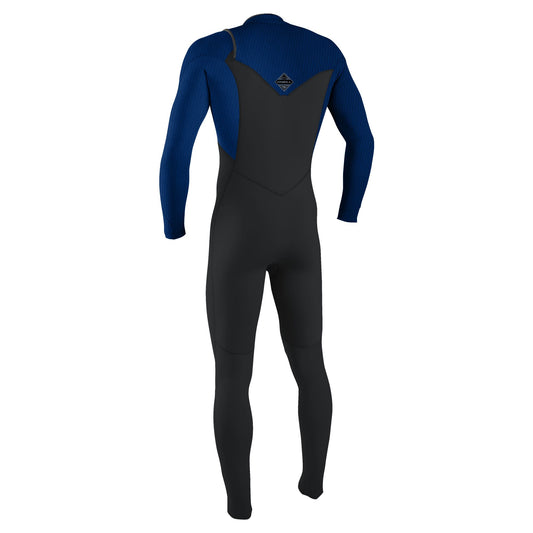 O'Neill Hyperfreak 3/2+ Chest Zip Wetsuit Temperedsteel / Twilightblue