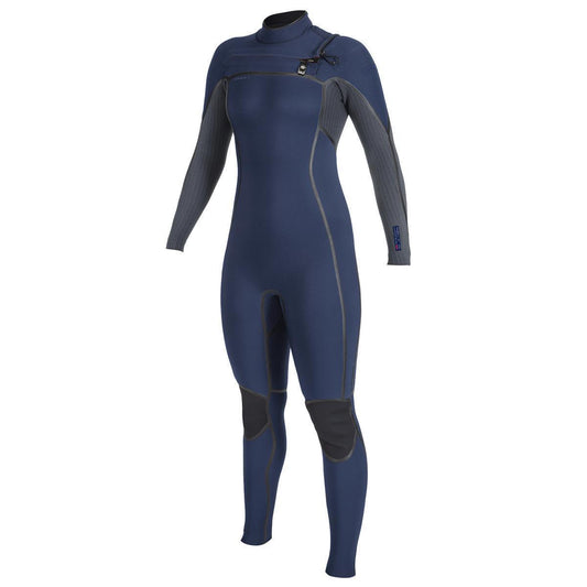 O'neill Damen Hyperfreak Fire 4/3+ Chest Zip Wetsuit