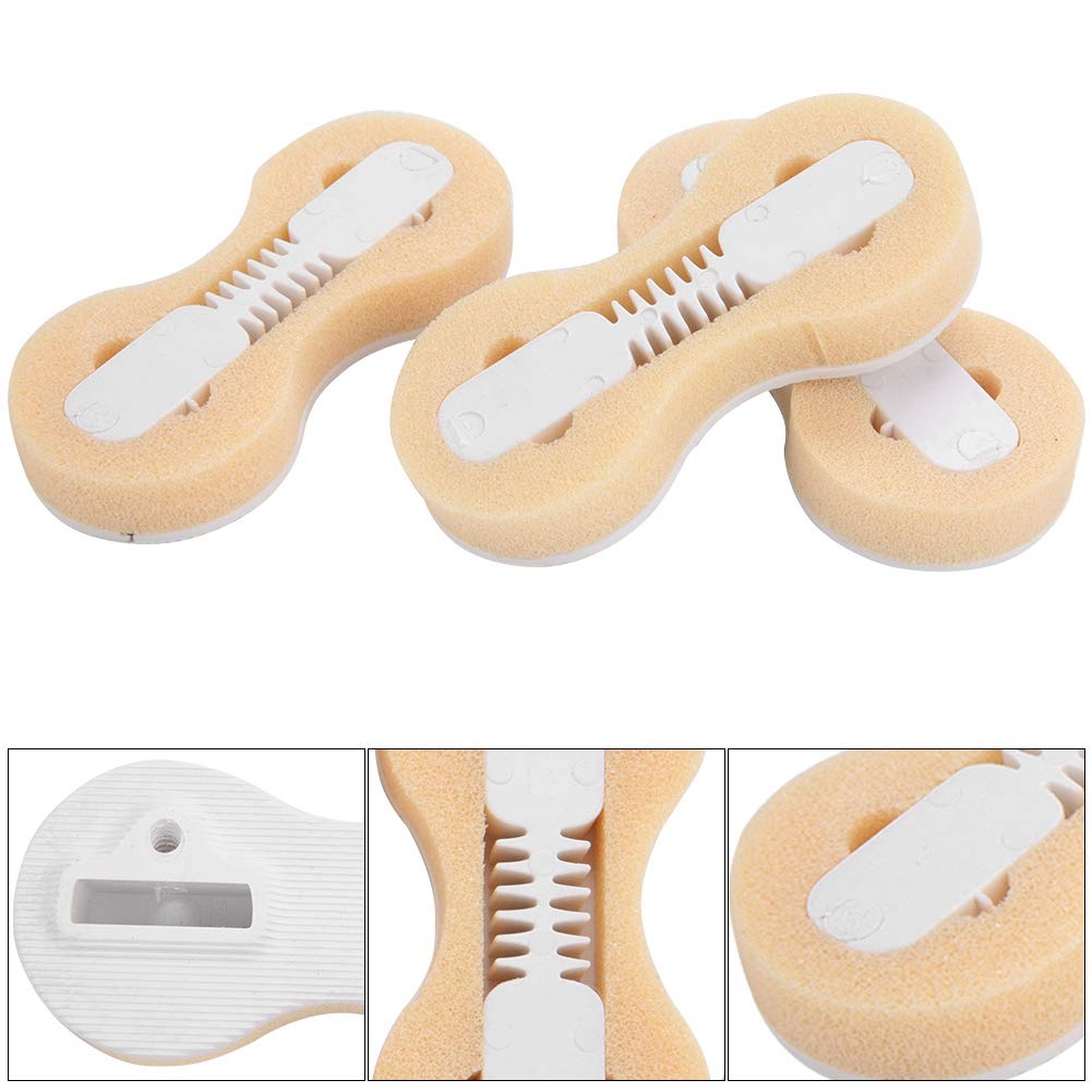 FCS Dual tab fusion box white 3pcs