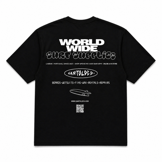 SantoLoco Munich Store Tee Black