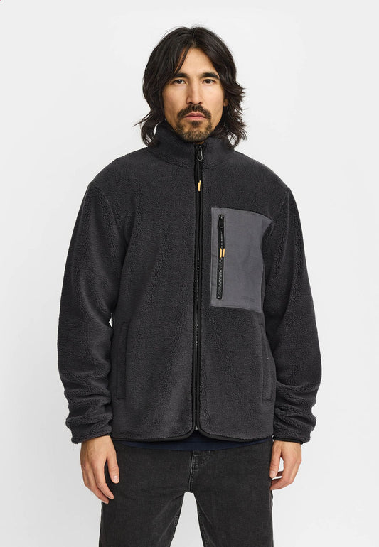 Revolution Pocket Teddy Jacket Darkgrey