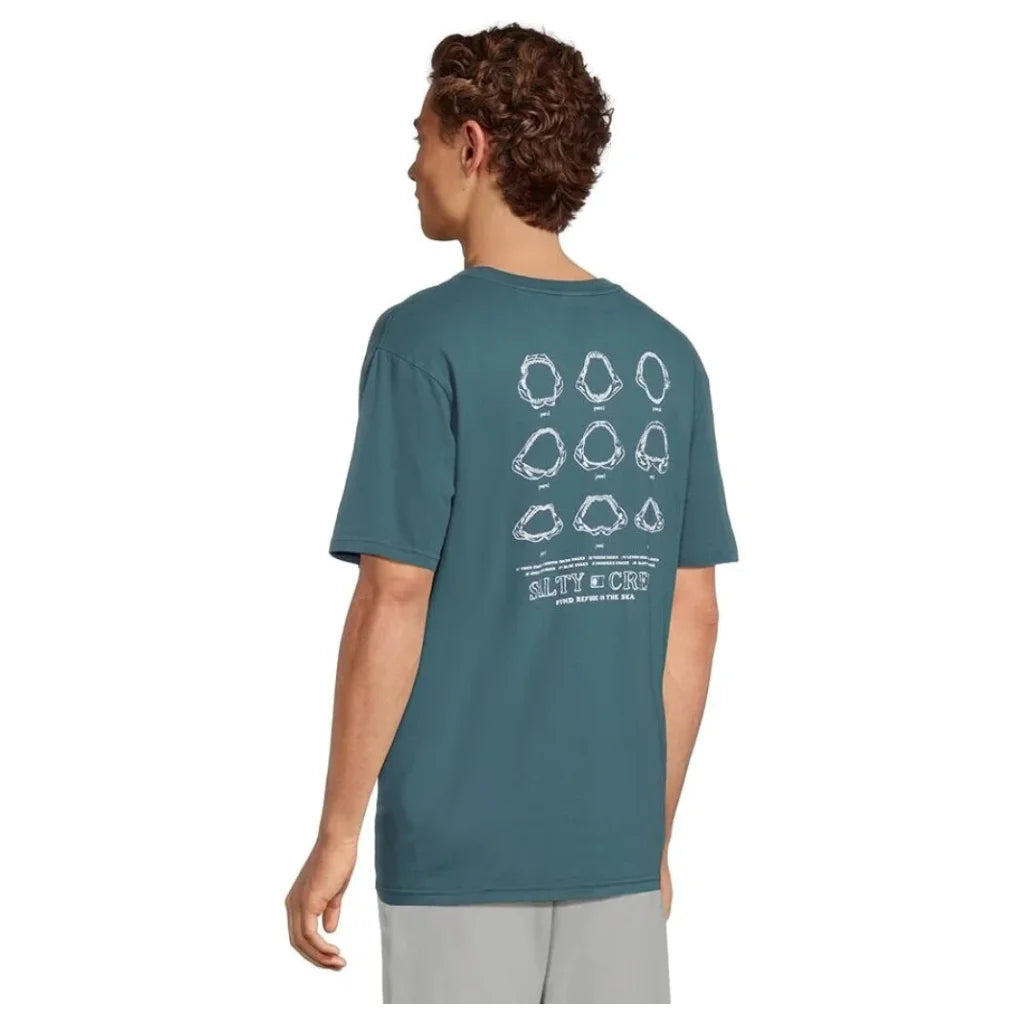 SALTY CREW Jawbone Classic Shortsleeve T-Shirt Blau