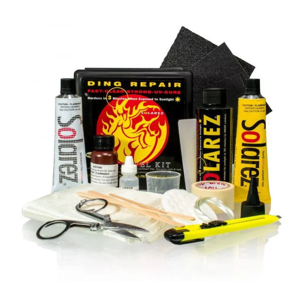 Solarez Ding Polyester Repair Pro Travel Kit