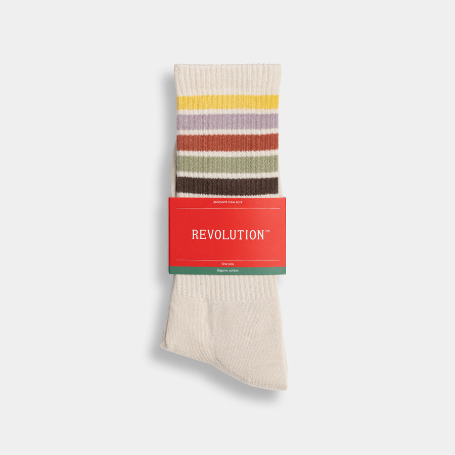 Revolution Jacquard Crew Socken