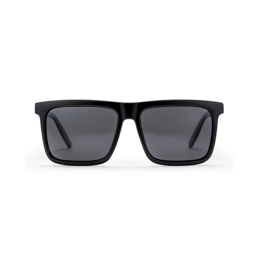 CHPO Bruce Sunglasses Shiny Black Black / Moss green Black / Shiny Black