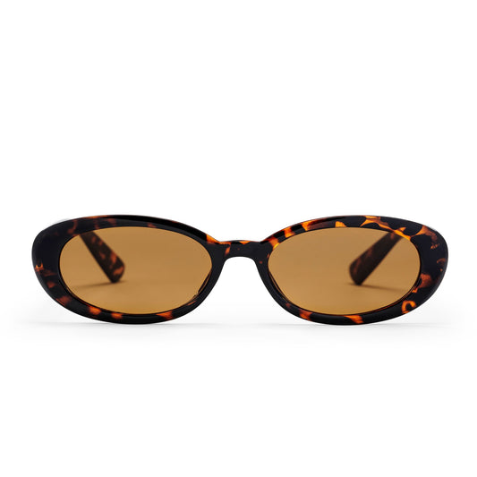 CHPO Alice Sunglasses Smoke Green / Green Turtle Brown / Brown
