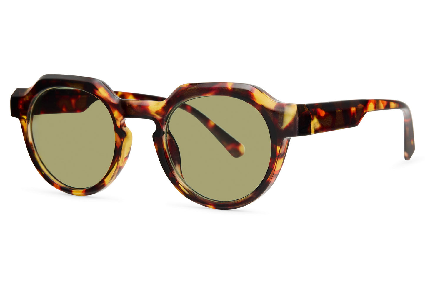 Brto Recycled Sunglass Tort Olive