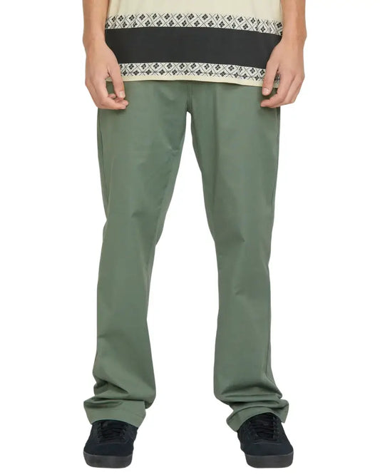 Volcom Frickin Modern Stretch Pants Green