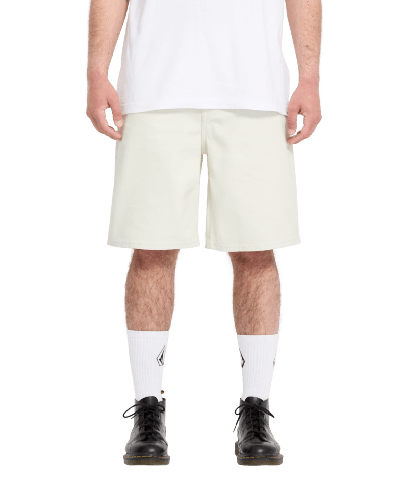 Volcom Billow Denim Short 22 White