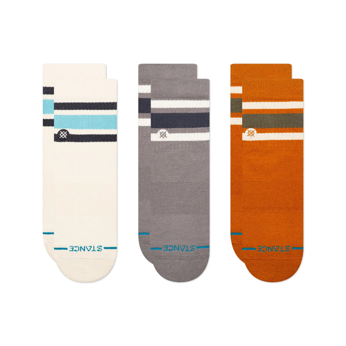 Stance Boyd Quarter 3 Pack Socks