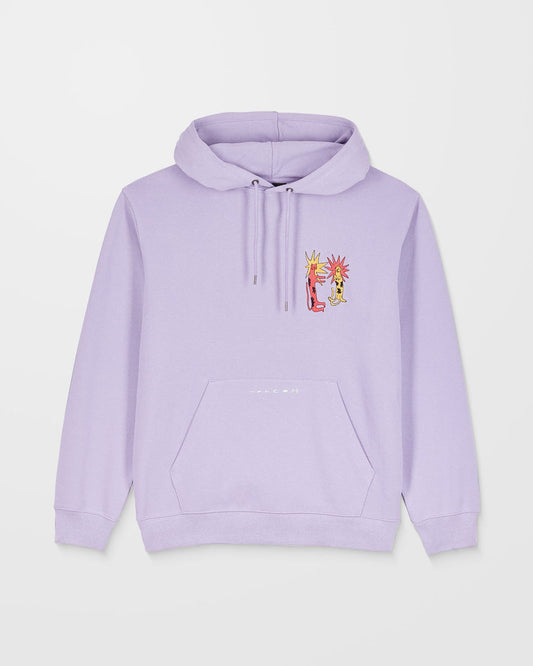 Volcom Longo Cats Hoodie Lila