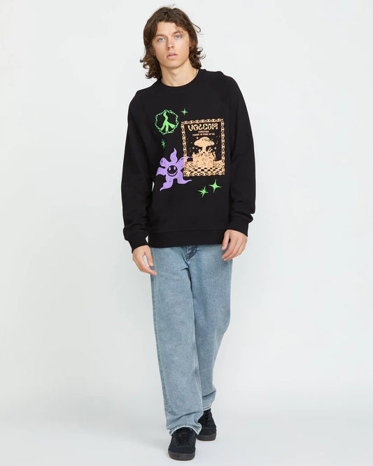Volcom Filip Rygalski Crew Sweatshirt Schwarz