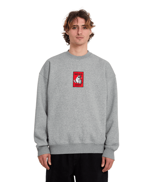 Volcom Rockout Crew Grau