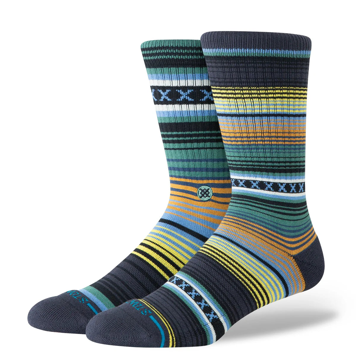 Stance Curren ST Crew Socks Deepteal