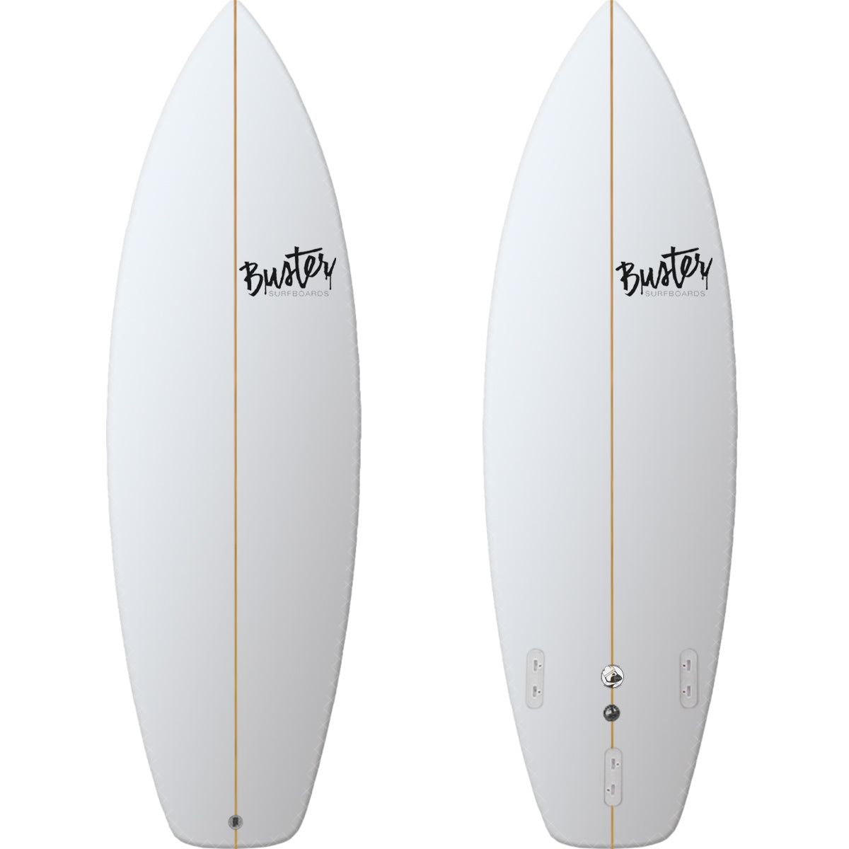 Buster C2-Type 5'6 Surfboard mit Super Rails