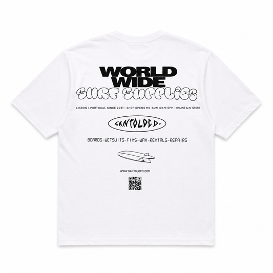 SantoLoco Munich Store Tee White